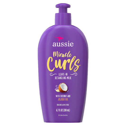 Aussie Miracle Curls Leave-in Detangling Milk 6.7oz