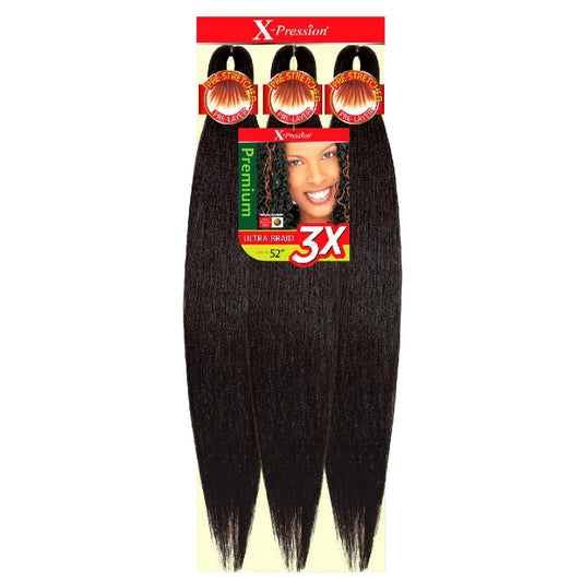 Outre 3X X-Pression Pre-Stretched Braid Hair 52"