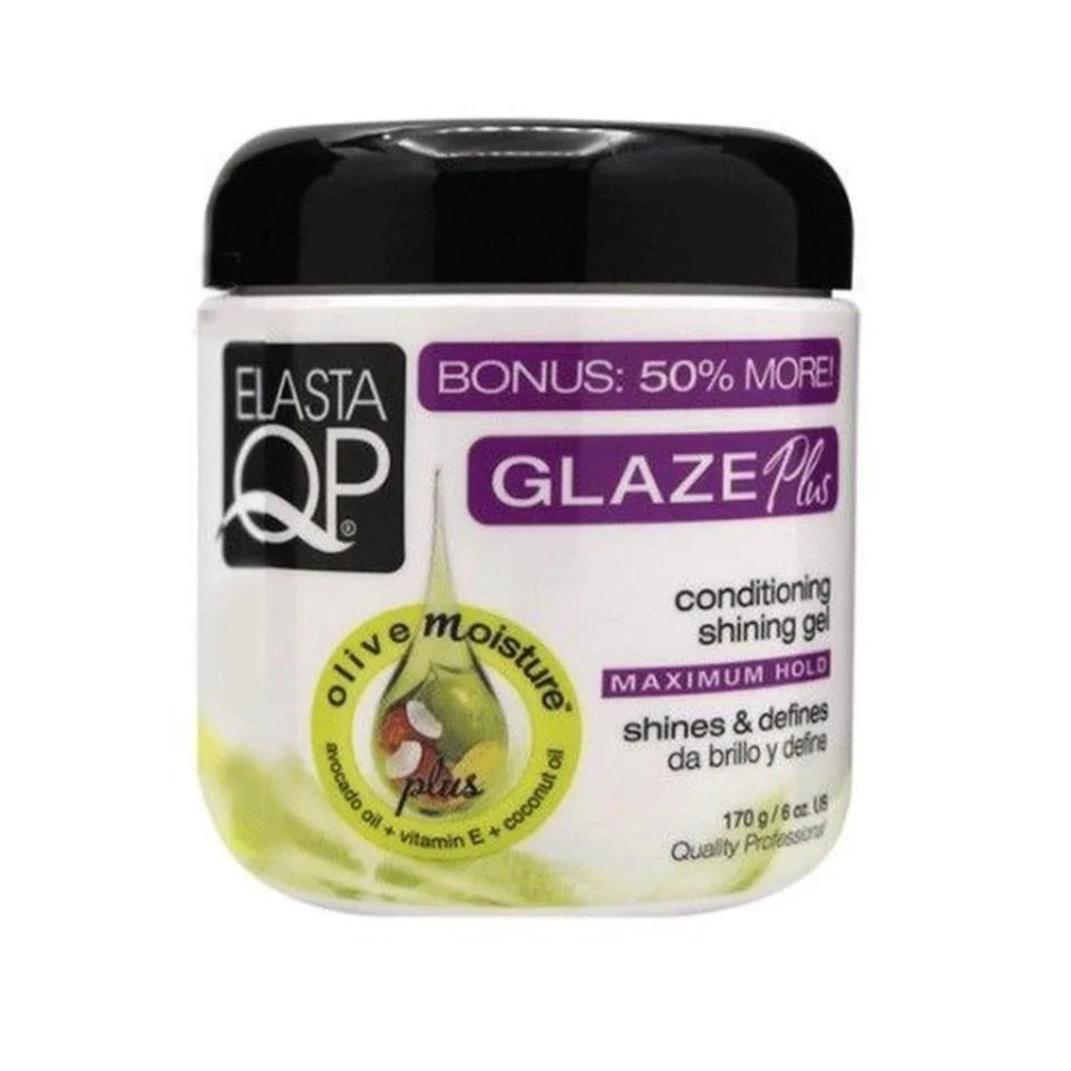 Elasta QP Glaze Plus Conditioning Shining Hold Gel 6oz