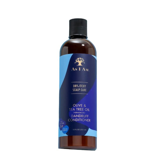 As I Am Dry & Itchy Scalp Care Olive and Tea Tree Oil Conditioner 12oz