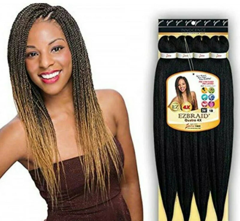 Innocence Ez Braid Quatro 4X Pre-Stretched Braid Hair 26"
