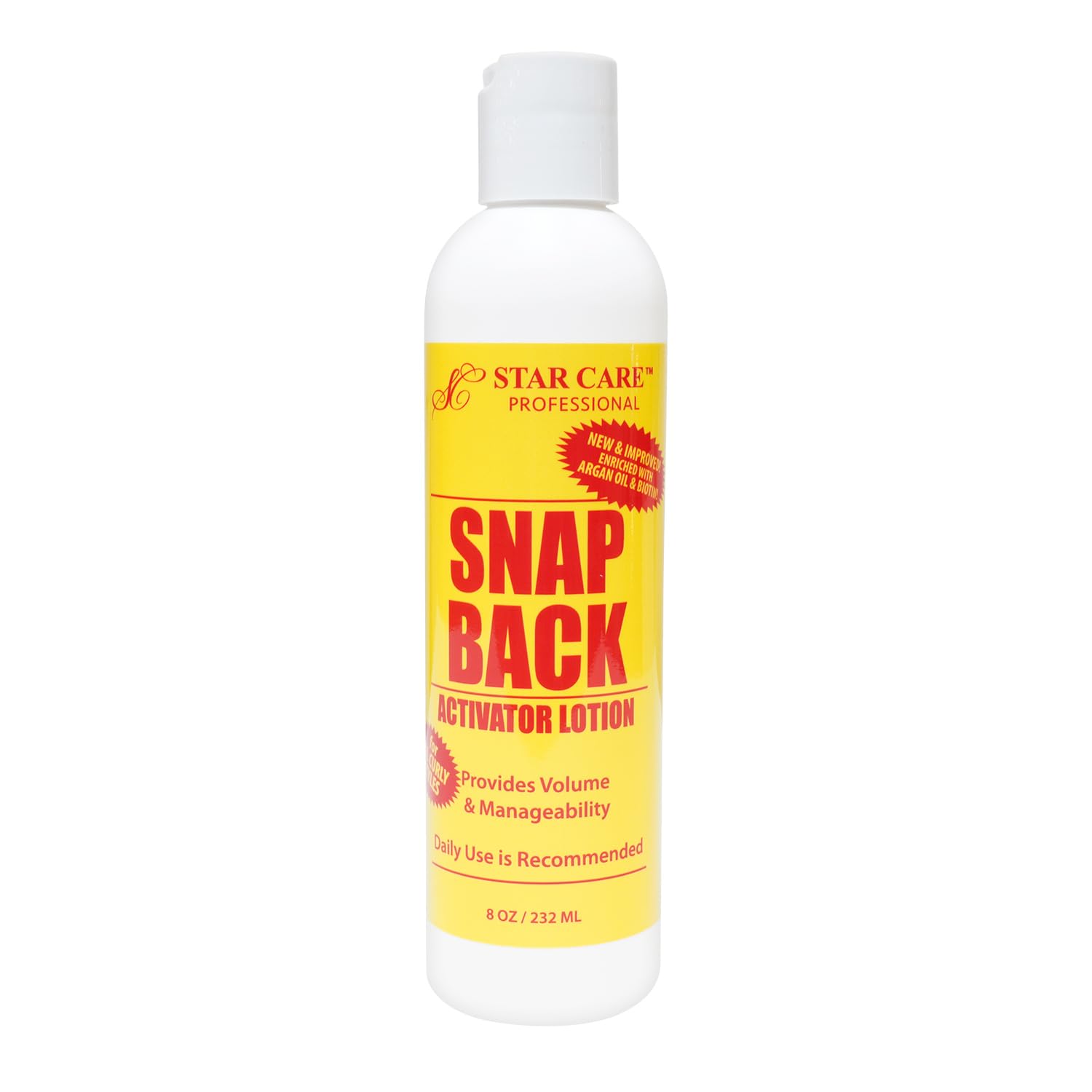 Star Care Snap Back Activator Lotion 8oz