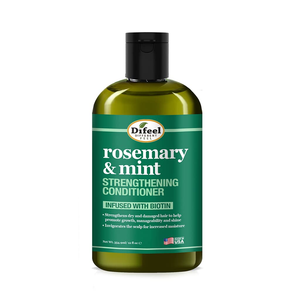 Difeel Rosemary & Mint Strengthening Conditioner With Biotin 12oz