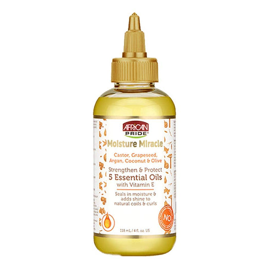 African Pride Moisture Miracle 5 Essential Oils  4oz