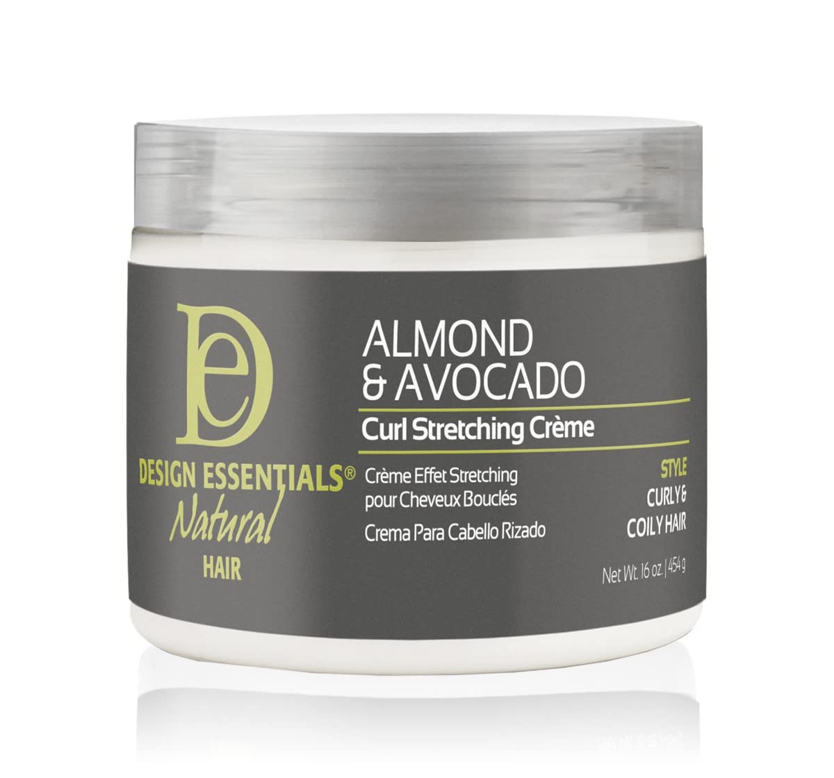 Design Essentials Almond & Avocado Curl Defining Creme Gel 16oz