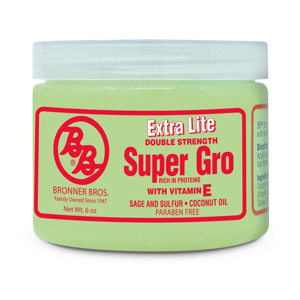 Bronner Brothers BB Super Gro Extra Lite 6oz