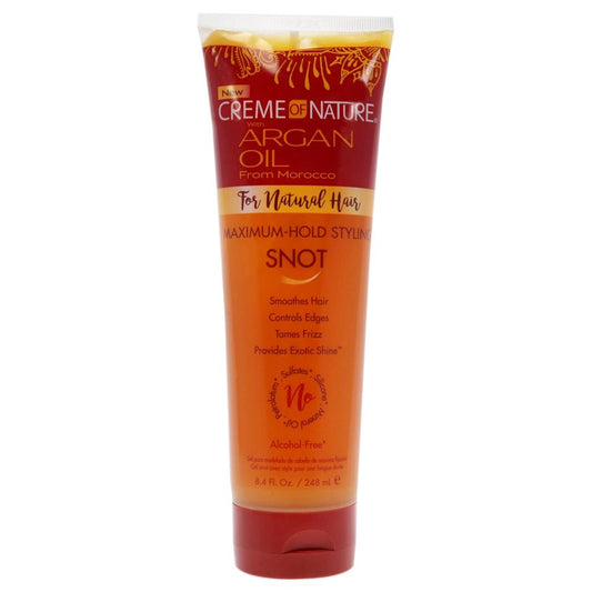 Creme of Nature Argan Oil Maximum Hold Styling Snot Gel 8.4oz