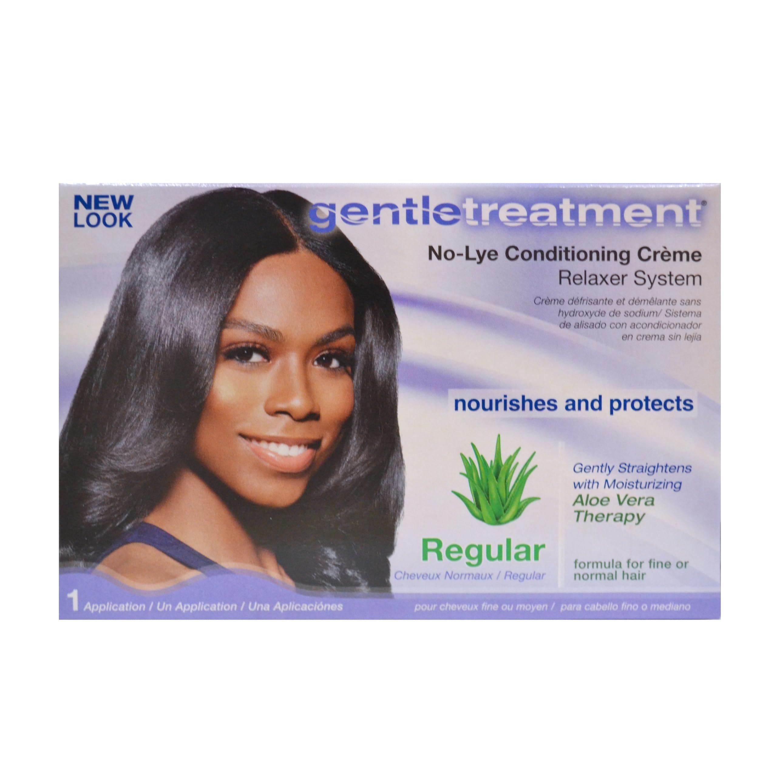 Gentle Treatment No-Lye Creme Hair Relaxer Kit