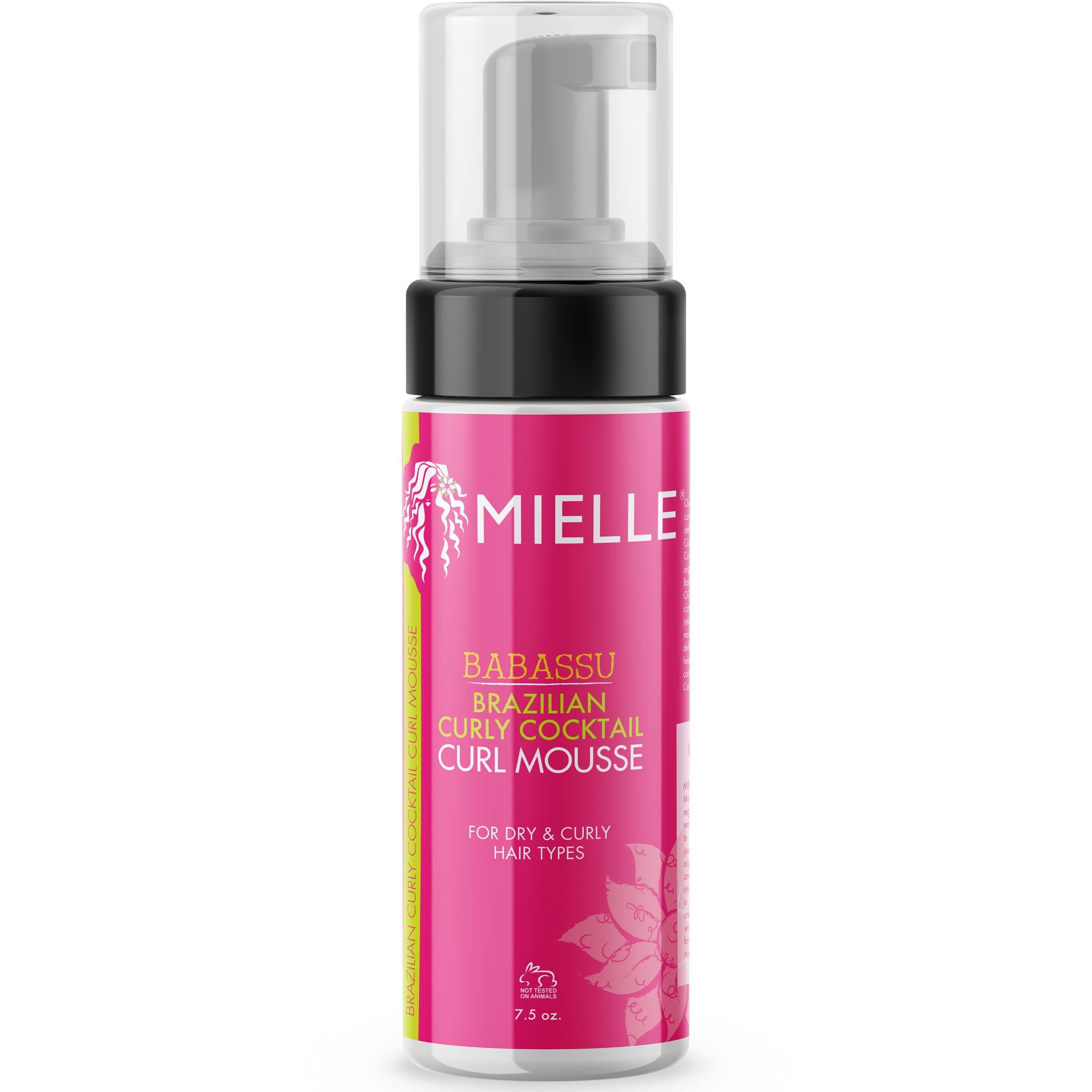 Mielle Brazilian Curly Cocktail Curl Mousse 7.5oz