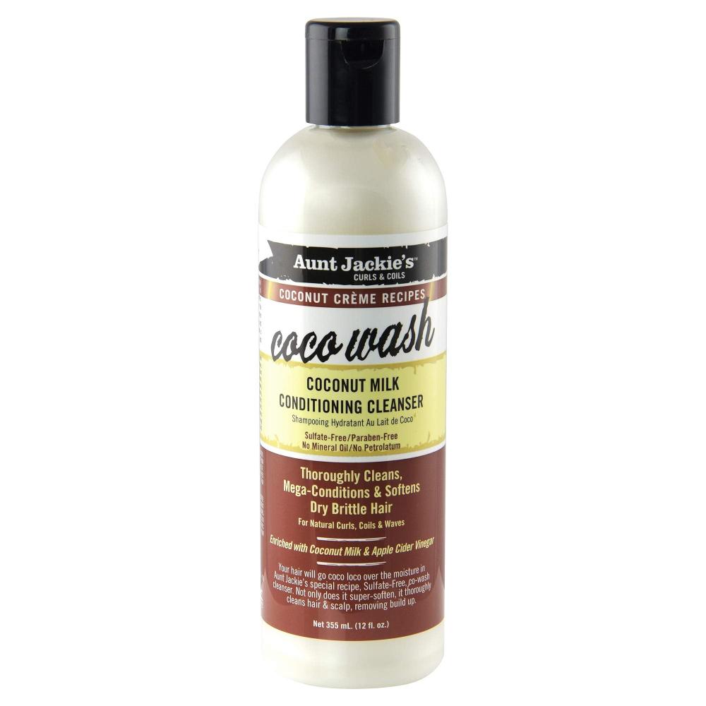 Aunt Jackie's Coco Wash Coconut Milk Conditioning Cleanser 12oz