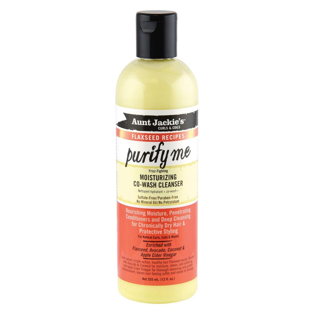 Aunt Jackie's Flaxseed Purify Me Moisturizing Co-Wash Cleanser 12oz
