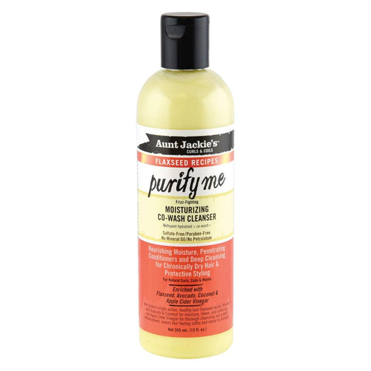 Aunt Jackie's Flaxseed Purify Me Moisturizing Co-Wash Cleanser 12oz