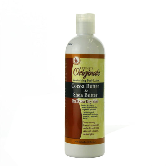Africa's Best Ultimate Originals Cocoa Butter & Shea Butter Body Lotion 12oz