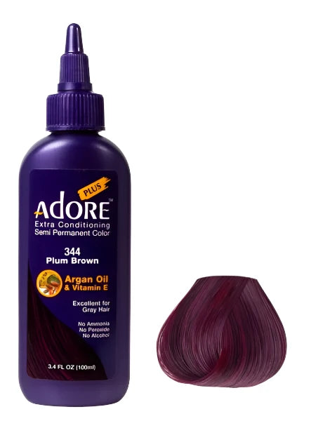 Adore Plus Extra Conditioning Hair Semi-Permanent Color 3.4oz