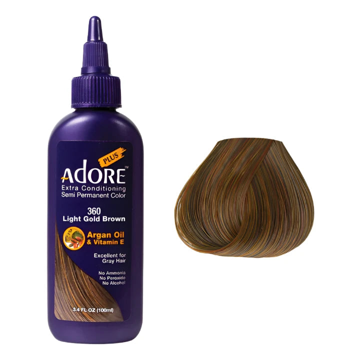 Adore Plus Extra Conditioning Hair Semi-Permanent Color 3.4oz