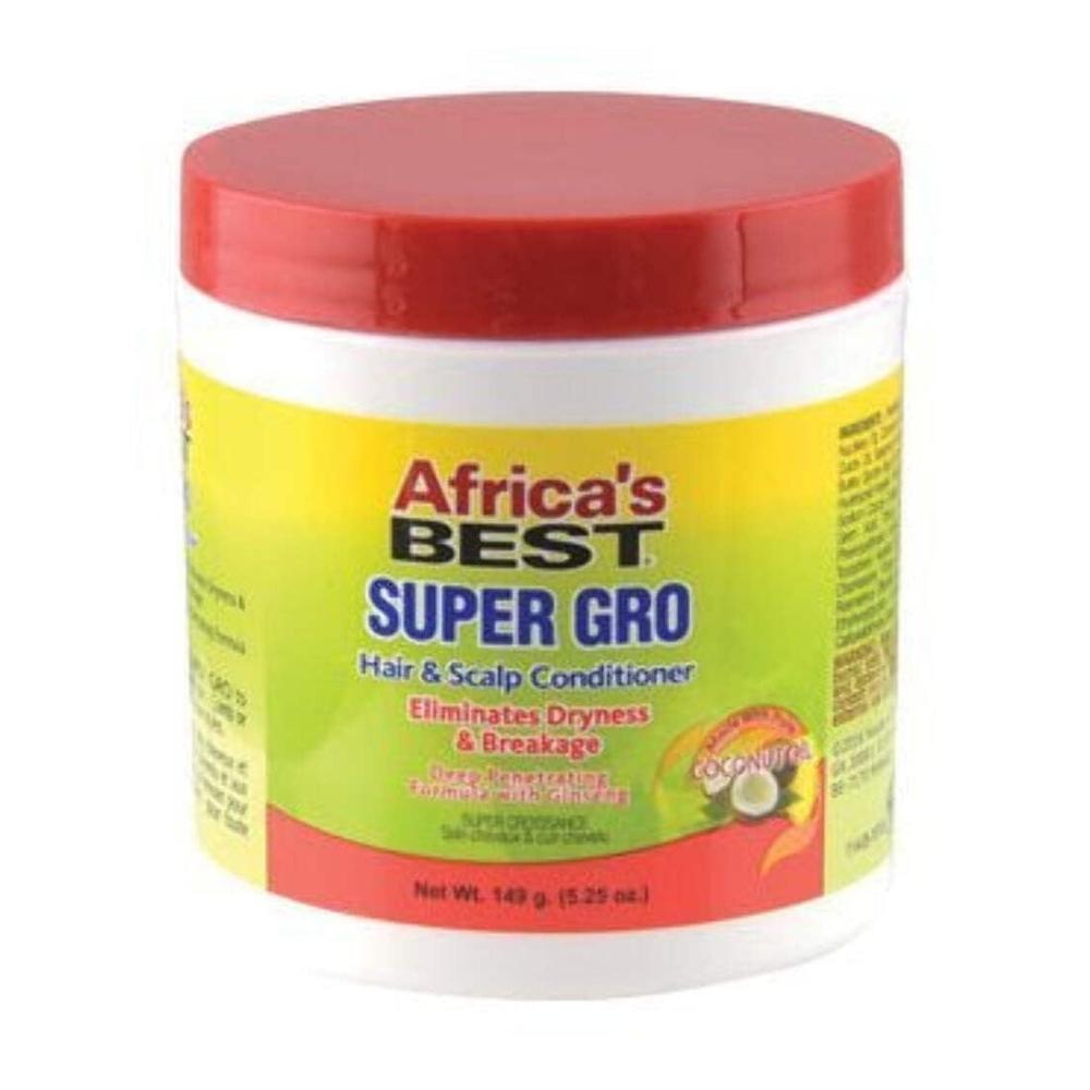 Africa's Best Hair Scalp Conditioner Super Gro Regular 5.25oz