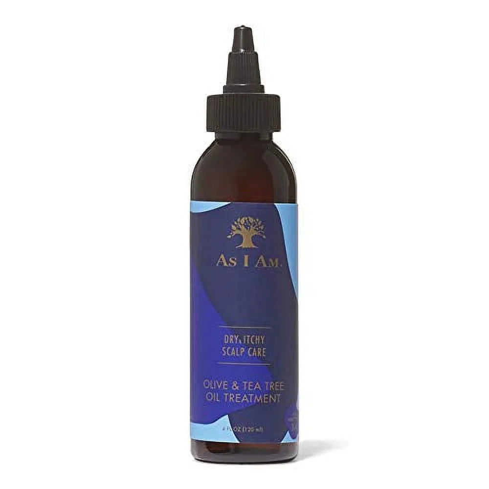 As I Am Dry Itchy Scalp Care Olive Tea Tree Oil Treatment 4oz