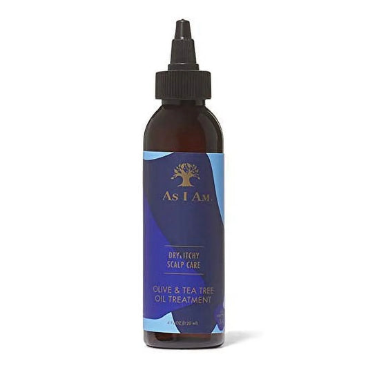 As I Am Dry Itchy Scalp Care Olive Tea Tree Oil Treatment 4oz