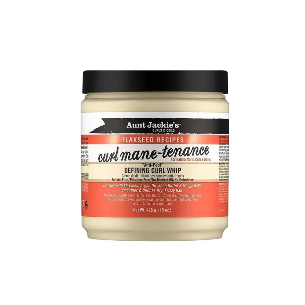 Aunt Jackie's Flaxseed Curl Mane-Tenance Defining Curl Whip 15oz