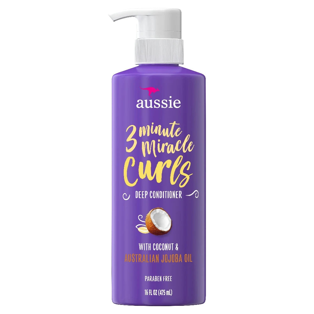 Aussie 3 Minute Miracle Curls Conditioner 16oz