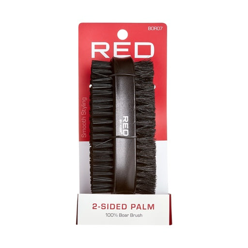 Red By Kiss Professional 2-Sided Palm 100% Boar Brush