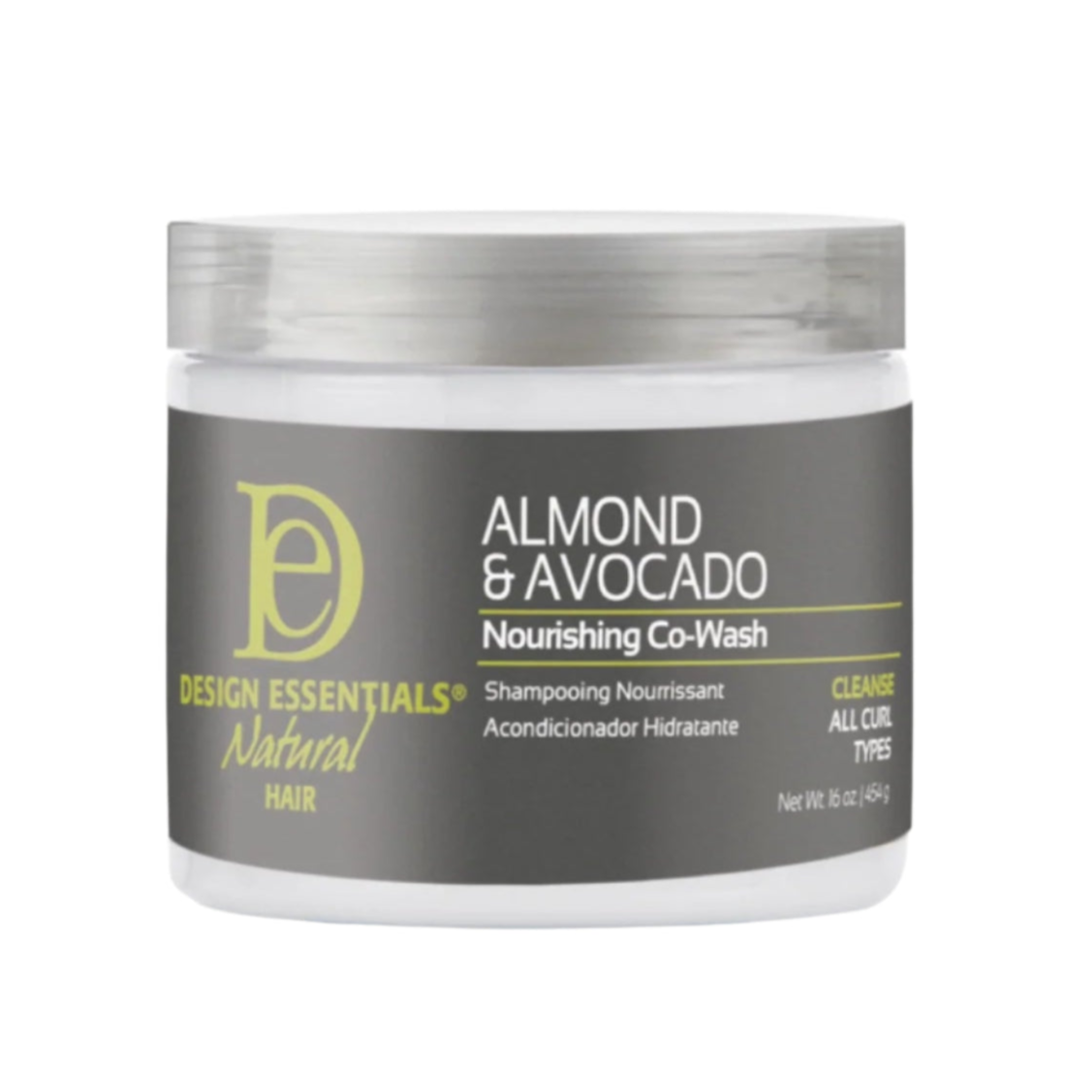 Design Essentials Natural Almond & Avocado Nourishing Co-Wash 16 oz