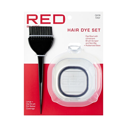 Red By Kiss Dye Bowl with Dye Brush