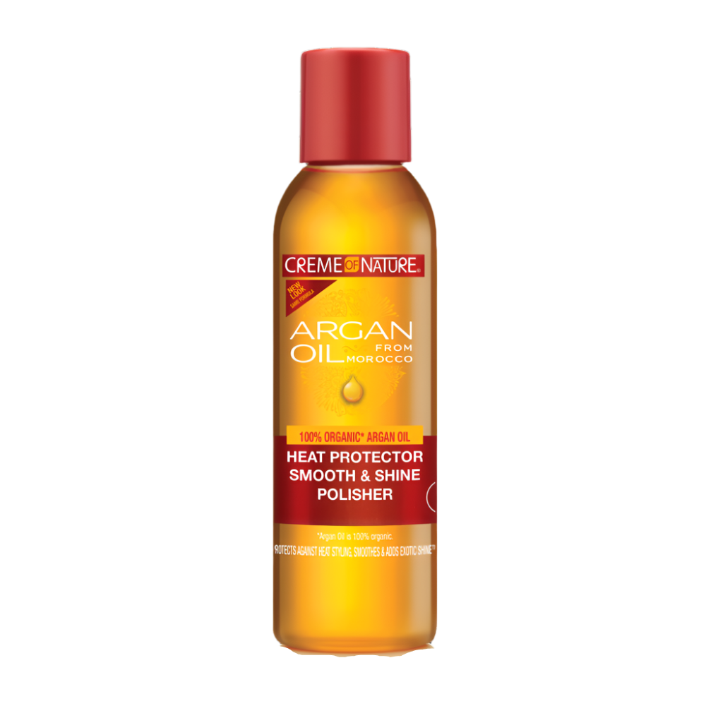Creme of Nature Argan Oil Heat Protector Smooth & Shine Hair Polisher 4oz