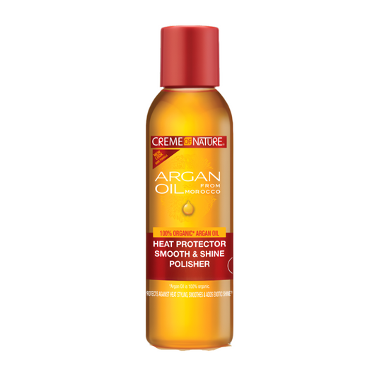 Creme of Nature Argan Oil Heat Protector Smooth & Shine Hair Polisher 4oz