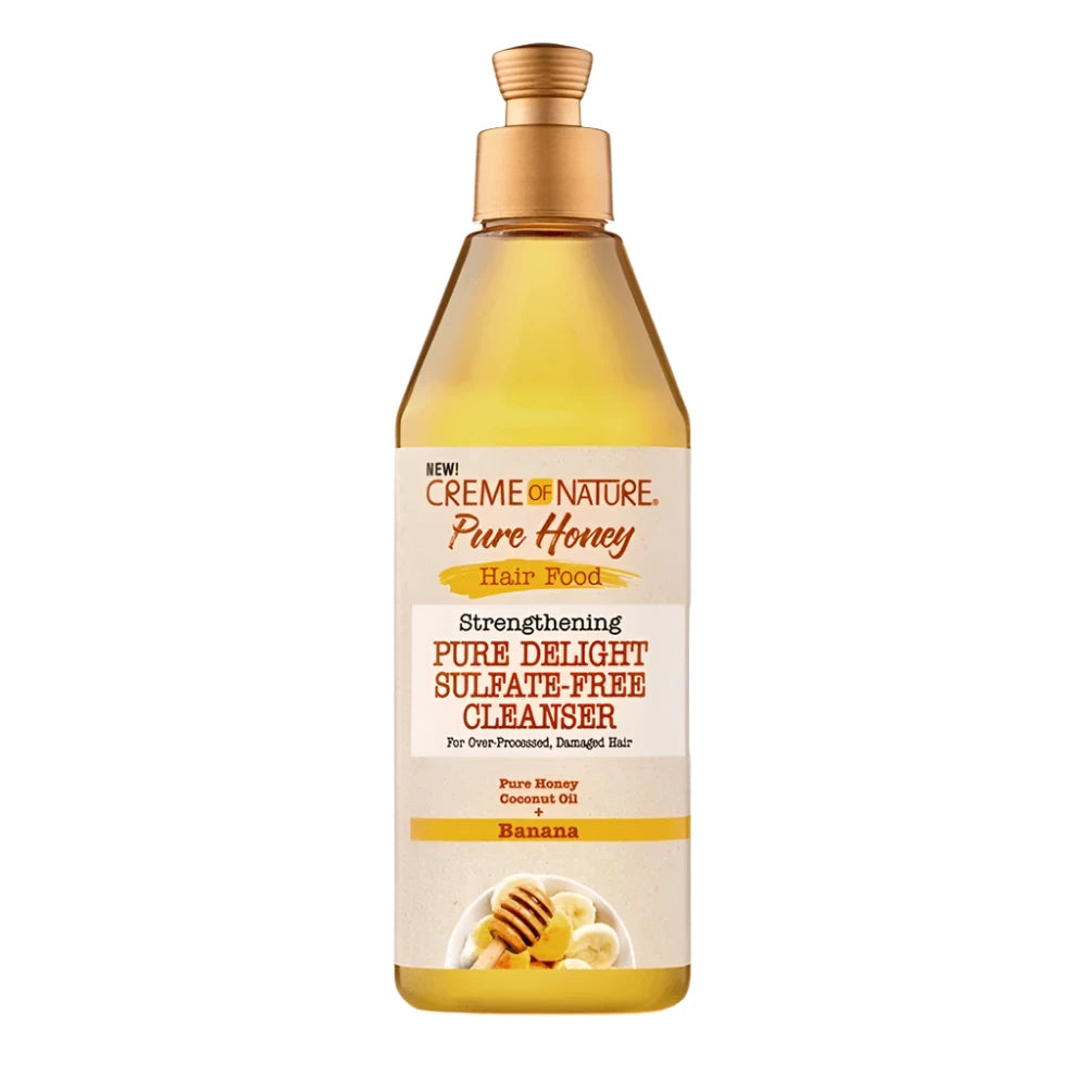 Creme of Nature Banana Strengthening Pure Delight Sulfate-Free Cleanser 12oz