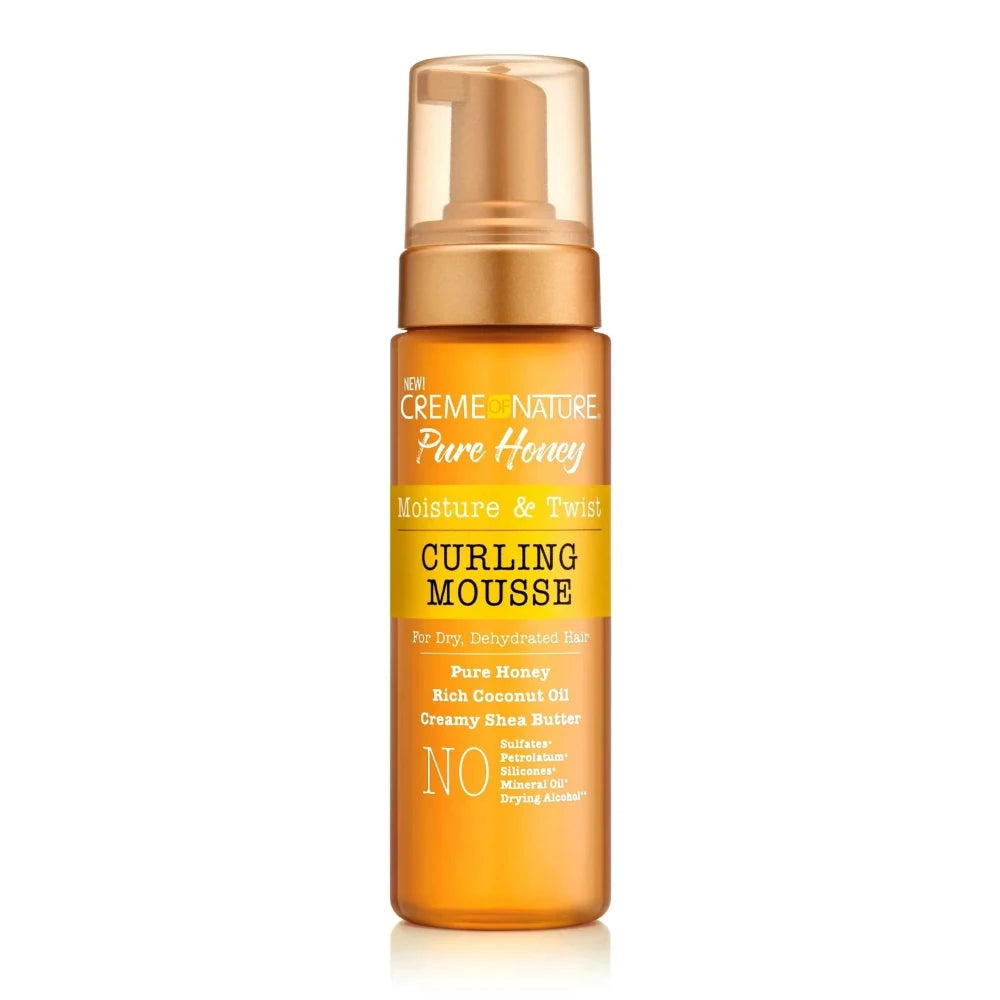Creme of Nature Pure Honey Moisture & Twist Curling Mousse 7oz