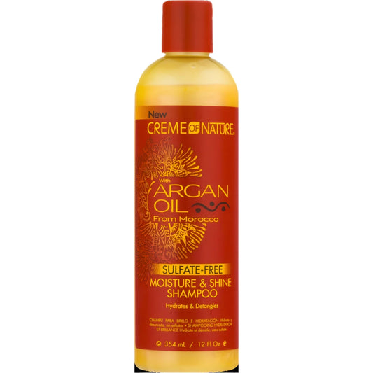 Creme Of Nature Argan Oil Moisture Shine Shampoo 12oz