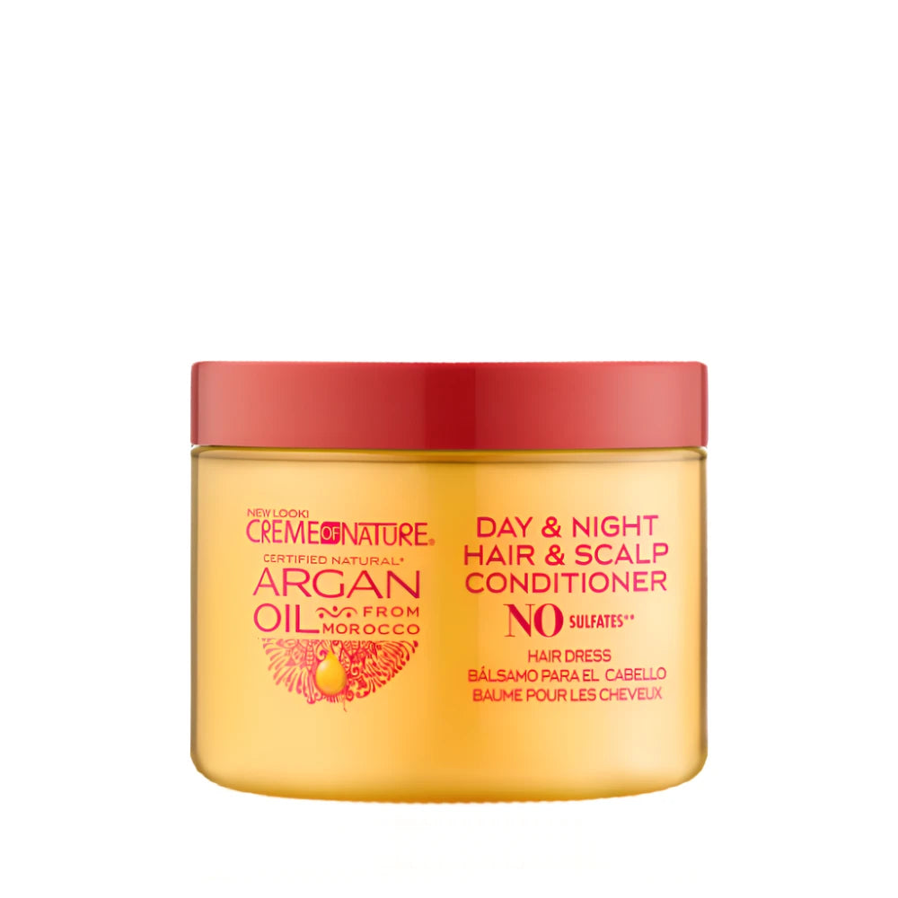 Creme of Nature Argan Oil Day & Night Hair & Scalp Conditioner 4.76oz