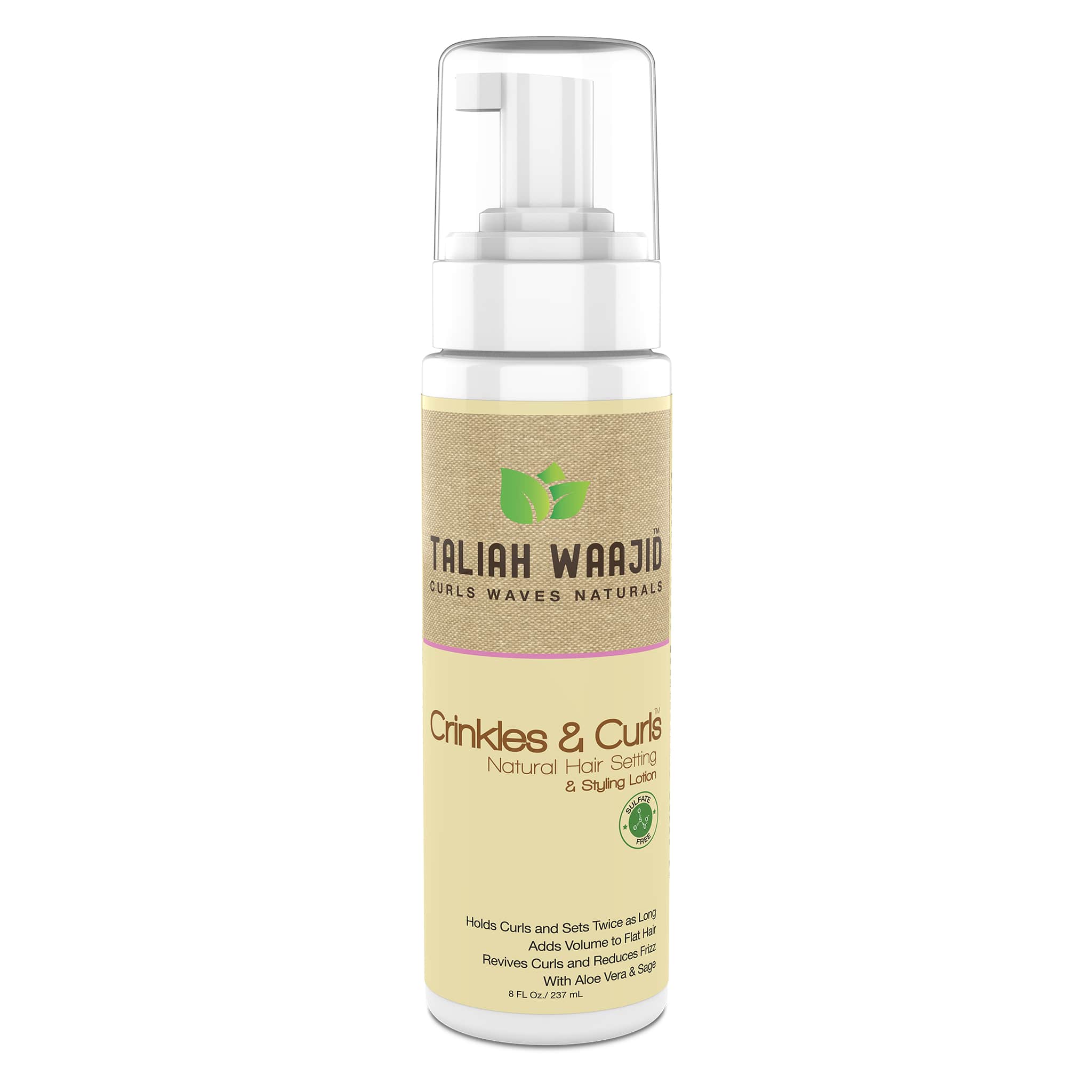 Taliah Waajid Crinkles & Curls Styling Lotion 8oz