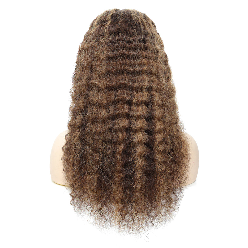 B&B Gold 13X4 Frontal Wig T42730 Deep Wave