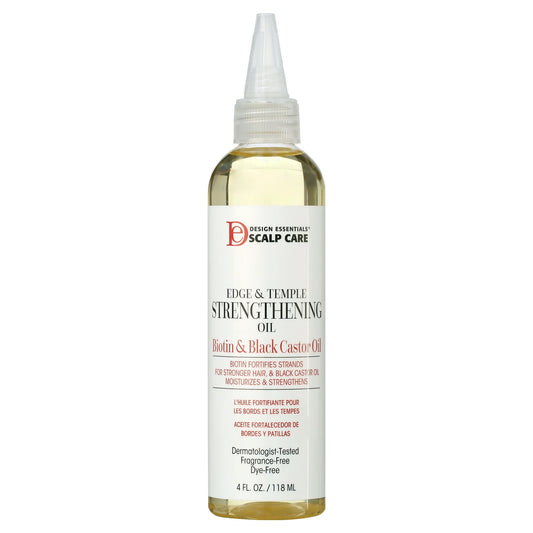 Design Essentials Scalp Care Edge & Temple Strengthening Oil 4oz