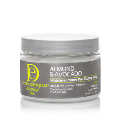 Design Essentials Almond & Avocado Moisture Primer Pre-Styling Whip 12oz