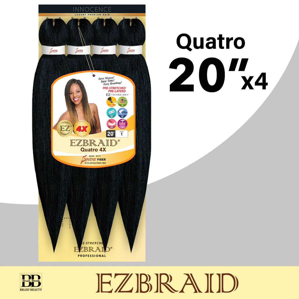 Innocence Ez Braid Quatro 4X Pre-Stretched Braid Hair 20"