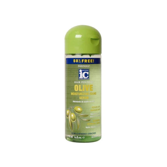 Fantasia IC Hair Polisher Olive Moisturizing Shine Serum 2oz