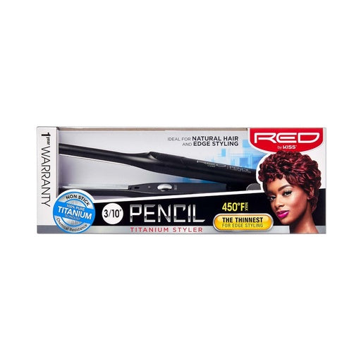 Red By Kiss Titanium Flat Iron 0.3″