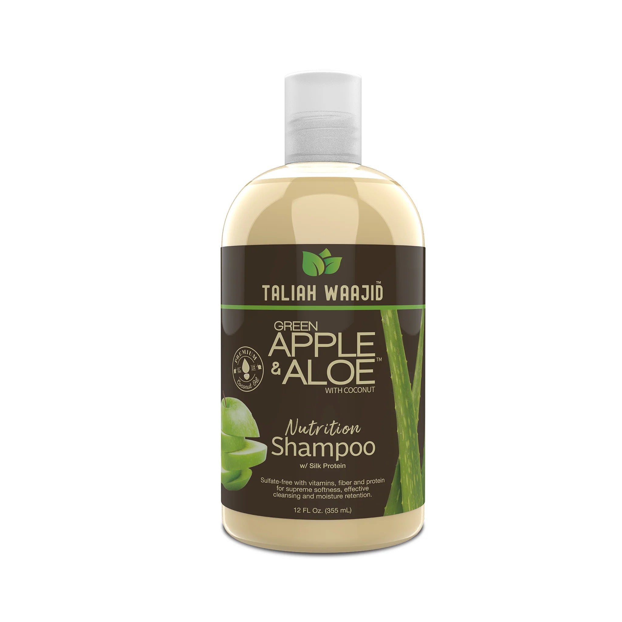 Taliah Waajid Green Apple and Aloe Nutrition Shampoo 12oz
