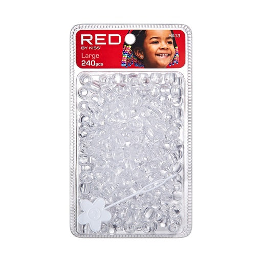 Red BY Kiss Large Hair Beads 240pcs (All Colors)