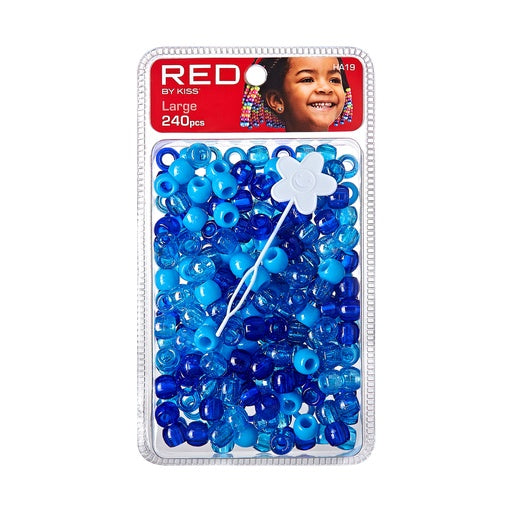 Red BY Kiss Large Hair Beads 240pcs (All Colors)