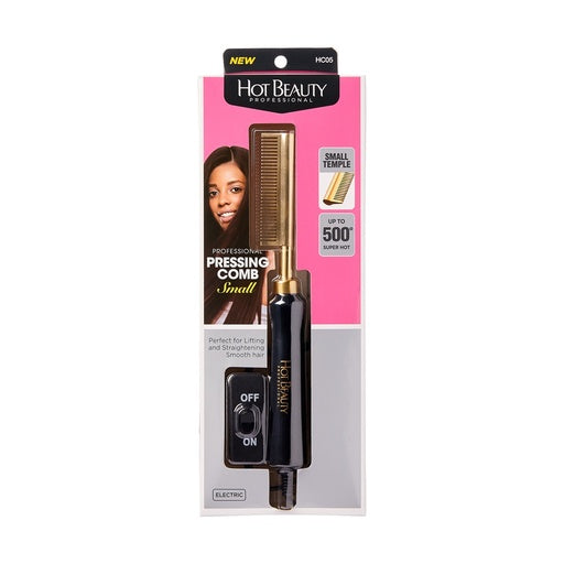 Hot Beauty Professional Pressing Comb (Small Sized Teeth)