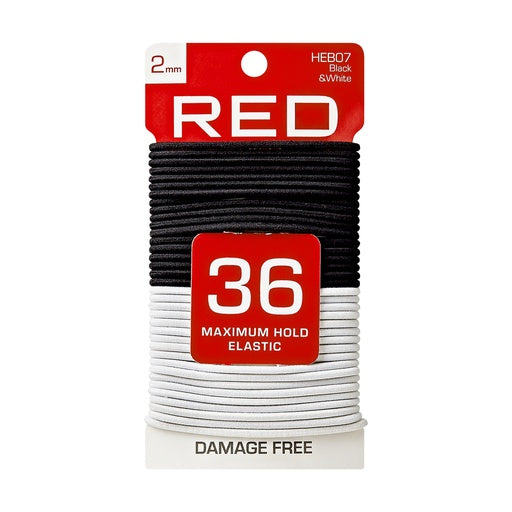 Red By Kiss Thin Elastic Hair Band 2mm (36ct)