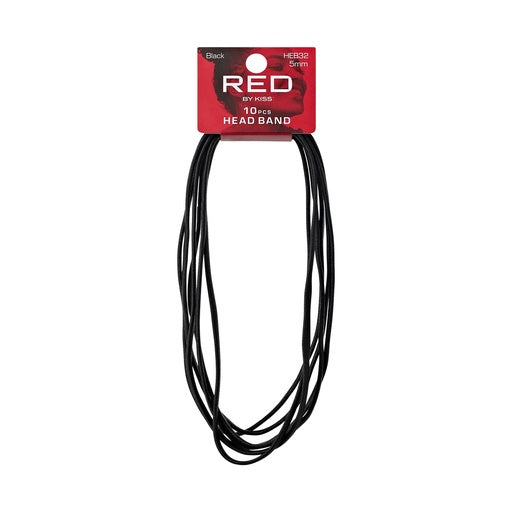 Red By Kiss Headband 5mm 10pcs