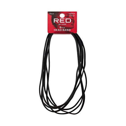 Red By Kiss Headband 10mm 6pcs