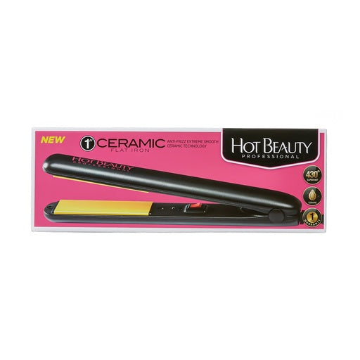 Hot Beauty Ceramic Flat Iron 1″