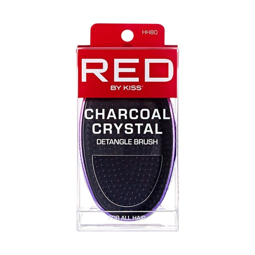 Red By Kiss Crystal Charcoal Detangle Brush