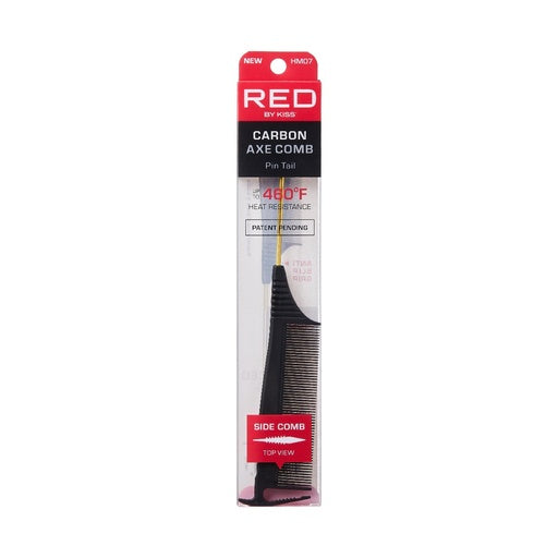Red By Kiss Carbon Axe Parting Comb (Pintail)